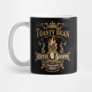 Vintage Toasty Bean Coffee Shoppe - Retro Coffee Lover's Delight! Mug